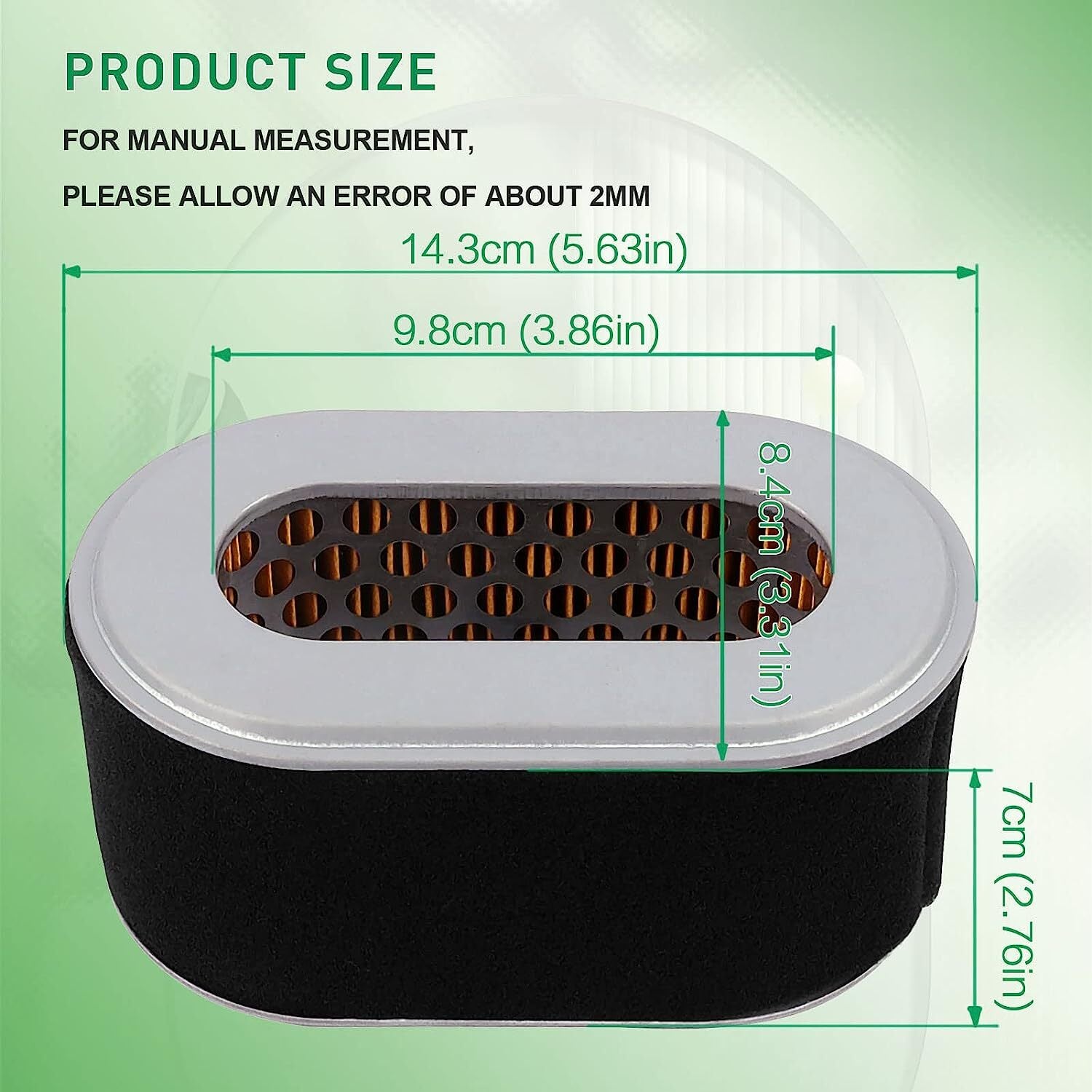 Air Filter Combo fits EX27 Engines 279-32607-07 279-32606-08 279-32607-17