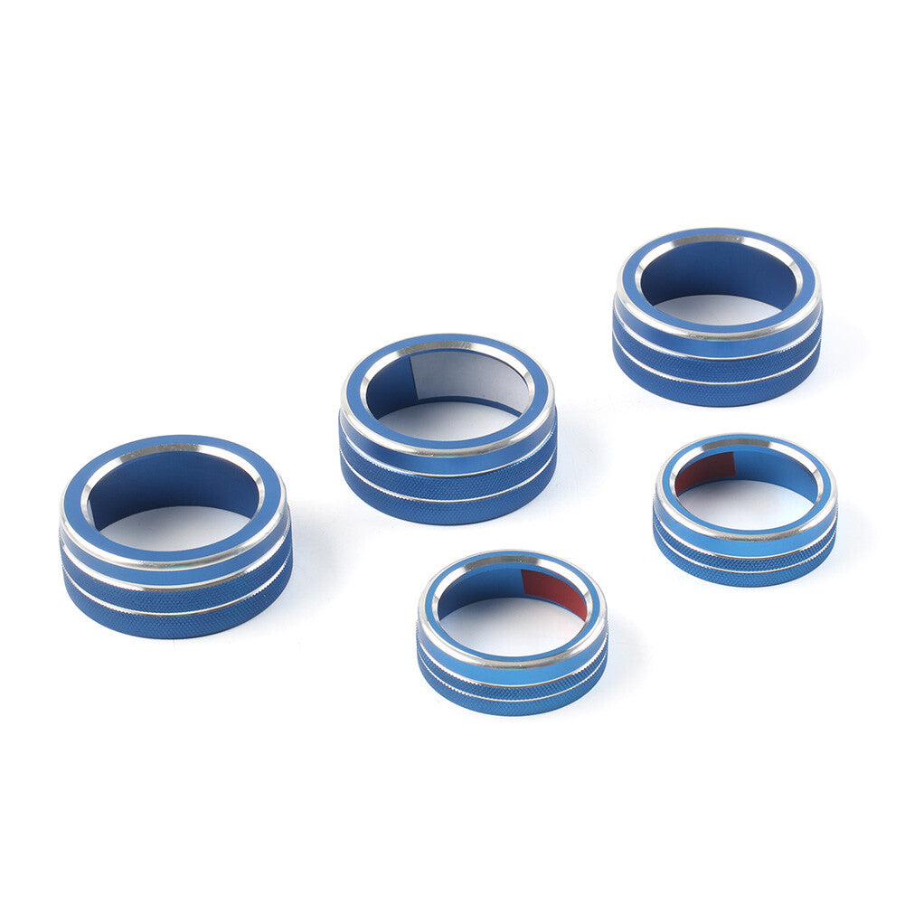 Control Switch Knob Ring Cover Trim Fit for Honda Accord 10th Generation 18-22 Blue