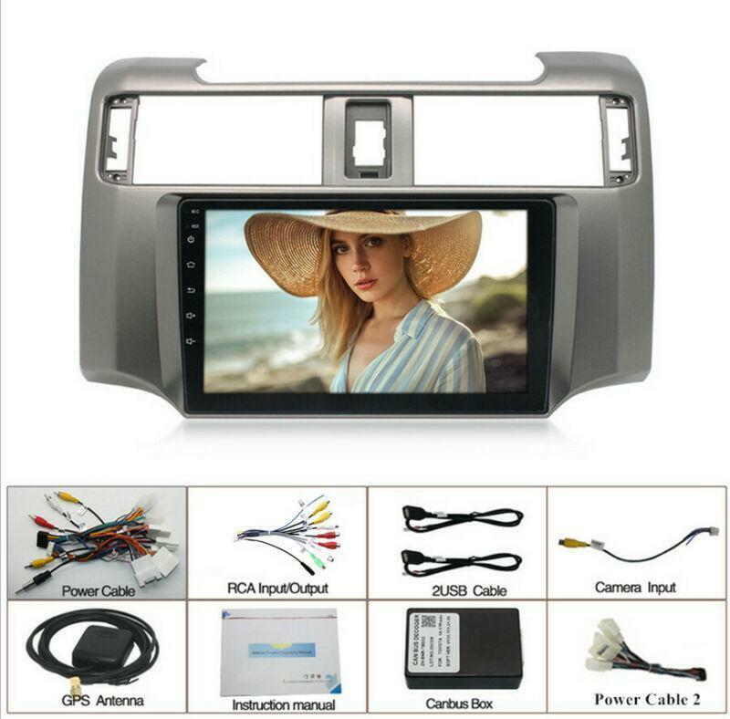 For 2009-19 for Toyota 4Runner 9 Quad Core Android 10.1 Car Radio GPS Player 2+32G