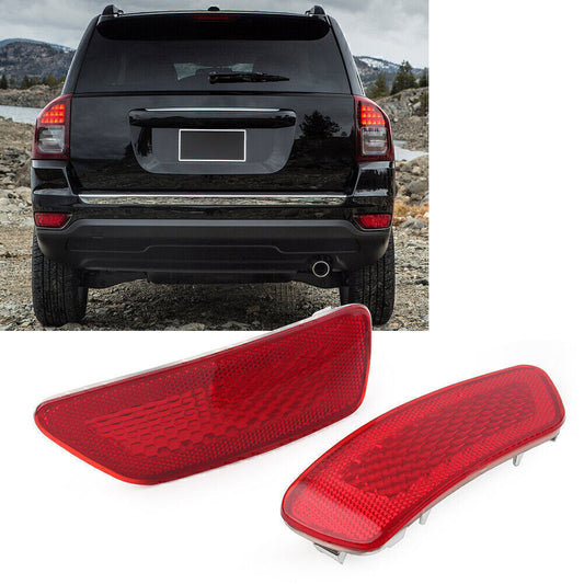 Rear Bumper Reflector Light Rear Tail Lamp for Jeep Grand Cherokee 2011-2021 12