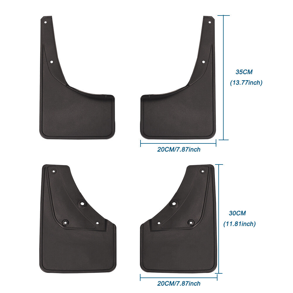 Car Mud Flaps Splash Guards Front Rear Mudguards for Suzuki for Jimny BJ74 2019-2022