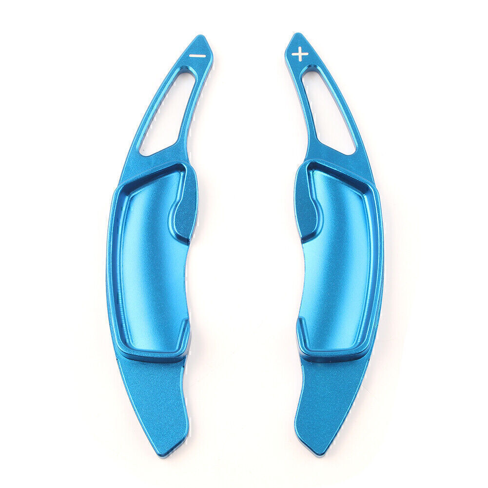 Blue Steering Wheel Paddle Shifter Extension for Subaru Forester Legacy Brz