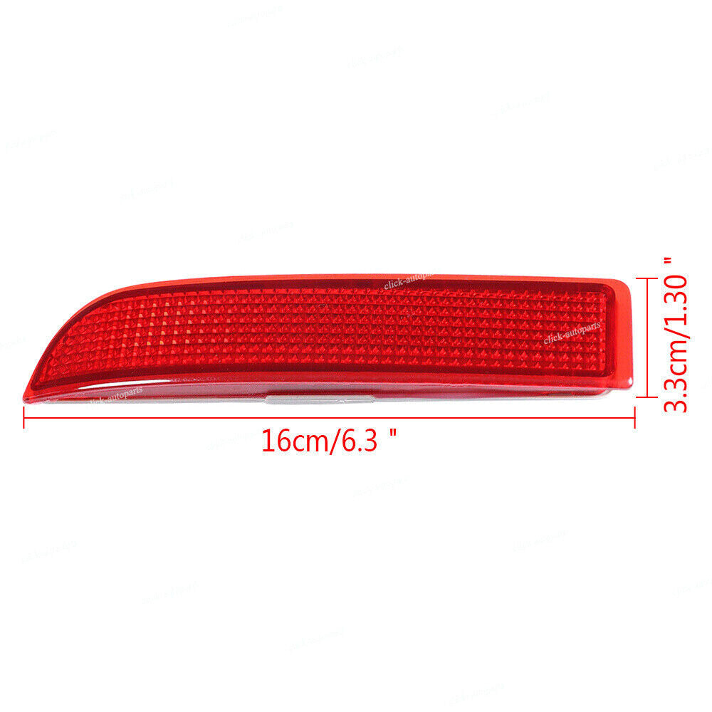 Rear Right Side Bumper Reflector Replacement Lamp Fits 2009-2012 for Toyota RAV-4