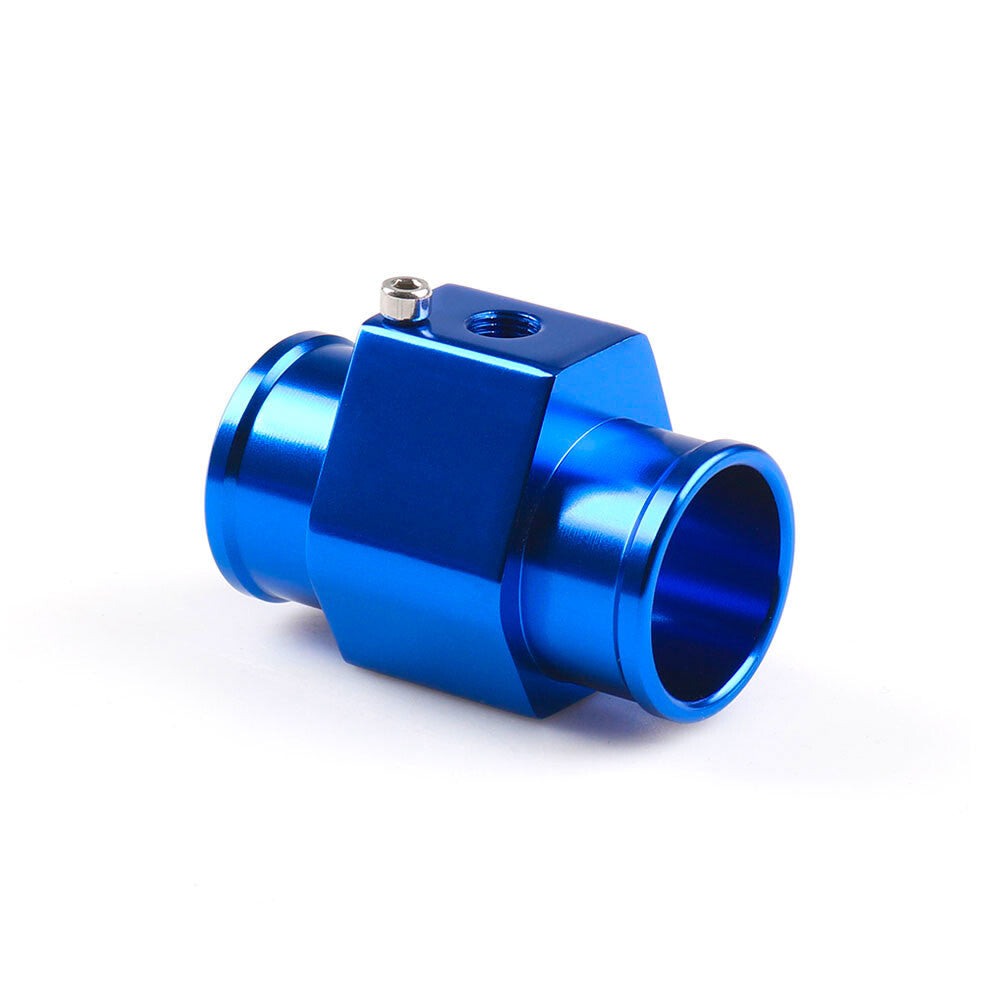 36mm Blue Water Temp Temperature Joint Pipe Sensor Gauge Radiator Hose Adapter