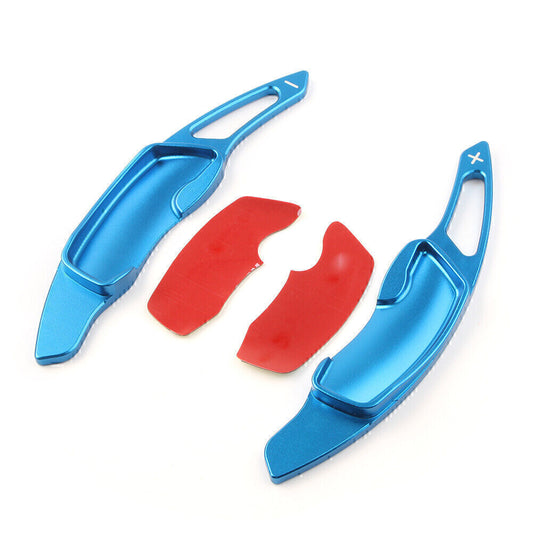 Blue Steering Wheel Paddle Shifter Extension for Subaru Forester Legacy Brz
