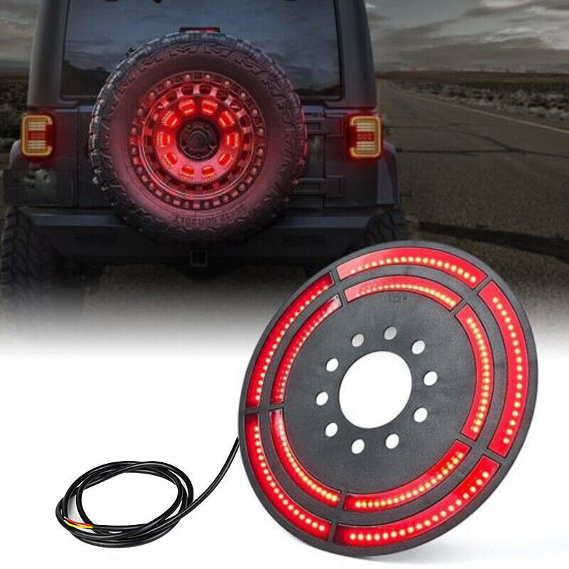 14 Dual LED Spare Tire Light Rear Brake Light 2007-2018 for Jeep for Wrangler JK JKU