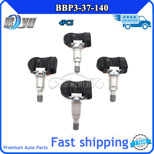 BBP3-37-140 for Mazda CX-9 MX-5 Miata New 4x TPMS Tire Pressure Monitor Sensor