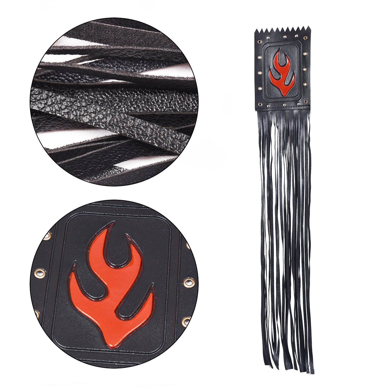 Motorcycle Tassel Fringe Handlebar Hand Grip Covers Universal Fits Most Bikes
