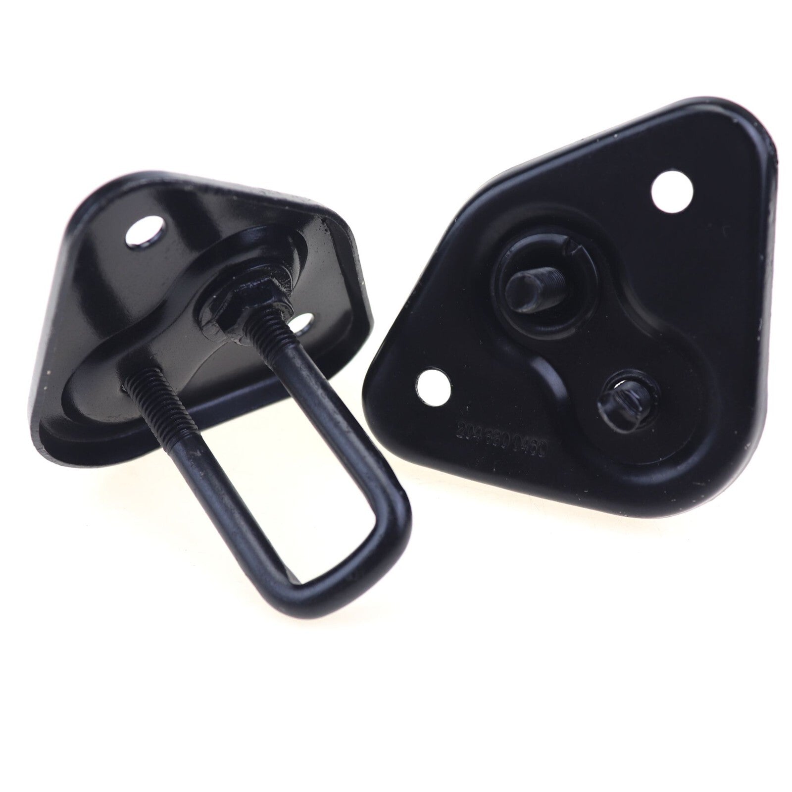 2-Pack for Mercedes Hooded Safety Hook and Loop Shoe Lock W204 GLK GLS Grade