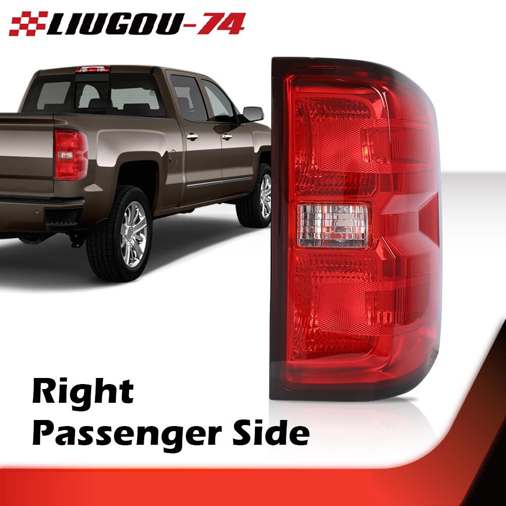 Suitable for 14-18 year old for Chevrolet Silverado 1500 taillight, brake light, passenger right side, 1 piece