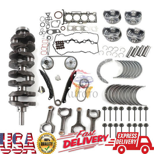G4KH Engine Overhaul Rebuilding Kit w/ Crankshaft Con Rods Fits for Hyundai for KIA