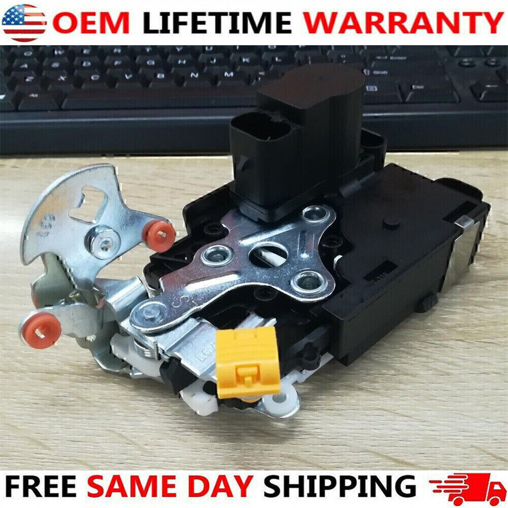 Door Lock Actuator, Integrated Latch LH Driver Side Front 15110643 Fit for Chevy for GMC