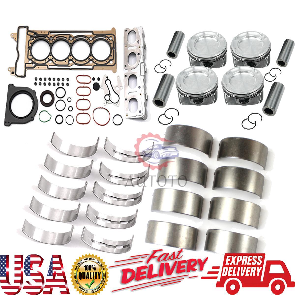 M270 Engine Overhaul Rebuild Kit Connecting Con Rod Bearings for Mercedes-Benz