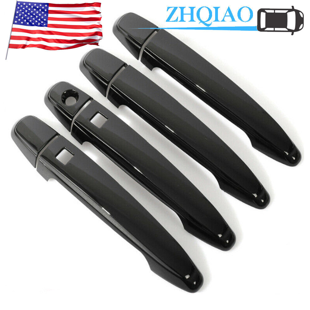 Gloss Black Side Door Handle Covers Trim For Tacoma for Camry for Sienna Highlander