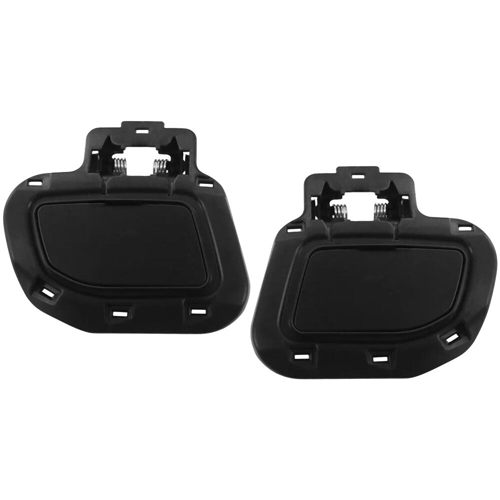 2X for Range Rover Evoque 12-18 Unpainted R+L Headlight Washer Spray Nozzle Cap