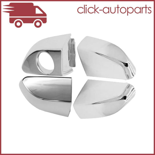 4x Outer Rear Door-Covers Chrome Left /Right For 2016-2021 for Tucson Front /Rear