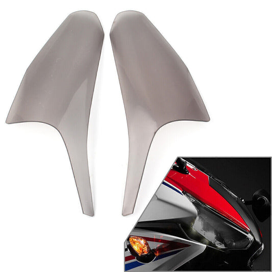 Front Headlight Guard Shield Screen Lens Cover Fit for HONDA CBR500R 2016-2018 Smoke