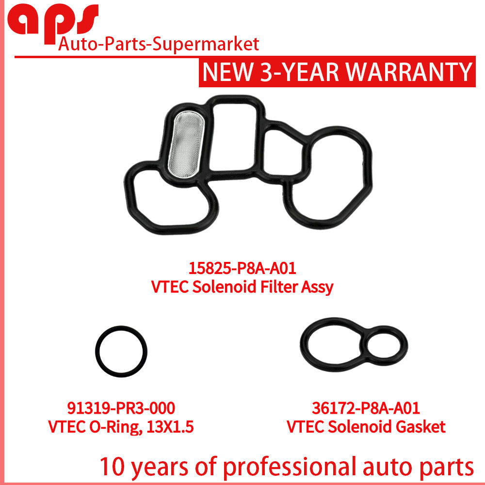VTEC solenoid spool valve gasket kit for 98-07 for Honda Accord, for Acura TL, MDX, ZDX, V6