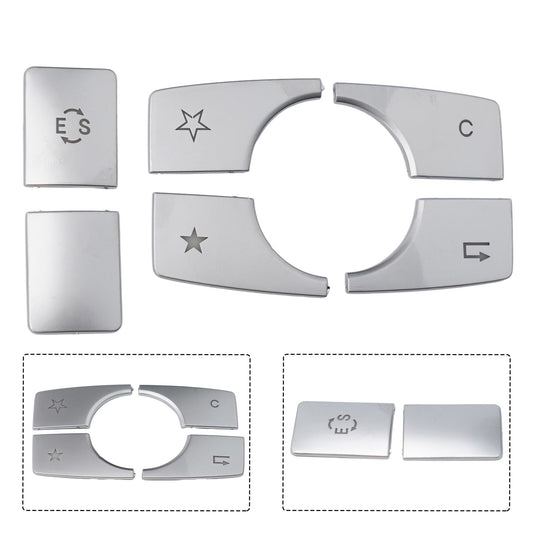 Plastic Center Console Button Cover for E Class W212