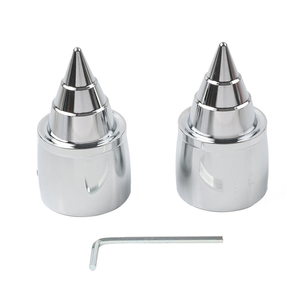 Front Axle Nut Cap Cover FIT for Harley Touring Road Street Glide Softail Sportster