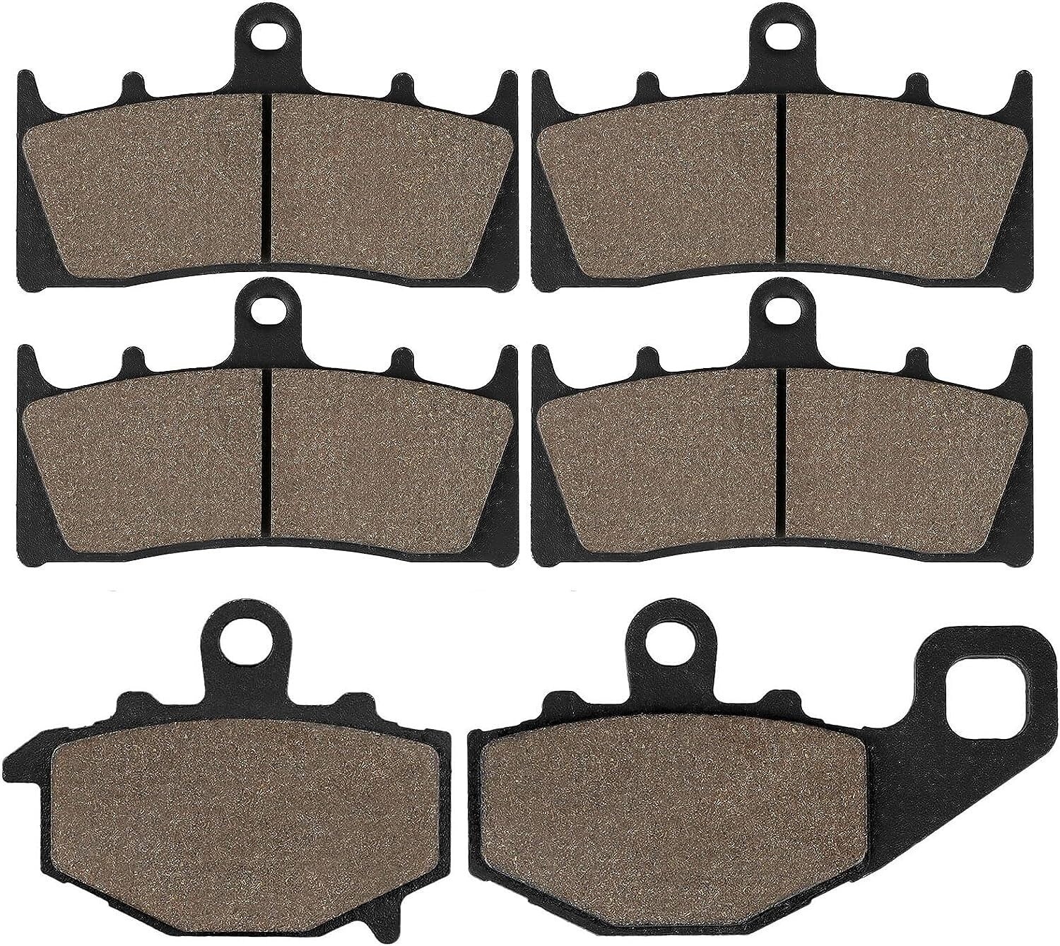 Brake Pads for Kawasaki ZX6R ZX-6R ZX600 1998-2001, ZZR600 ZX 600 2005-2008 ZX9R