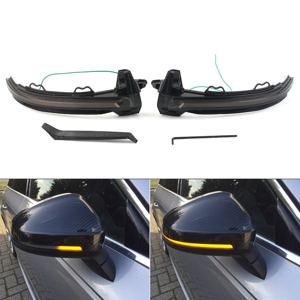 Dynamic LED Turn Signal Light Side Mirror Indicator for Audi A4 S4 RS4 A5 S5 RS5