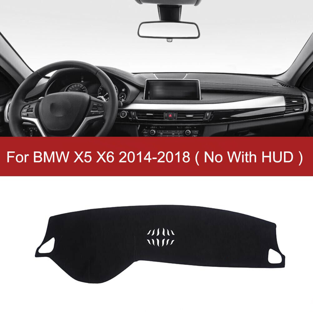 1X PU leather Dashboard Dash Mat Non-slip DashMat Sun Shade Pad for BMW X5 14-18