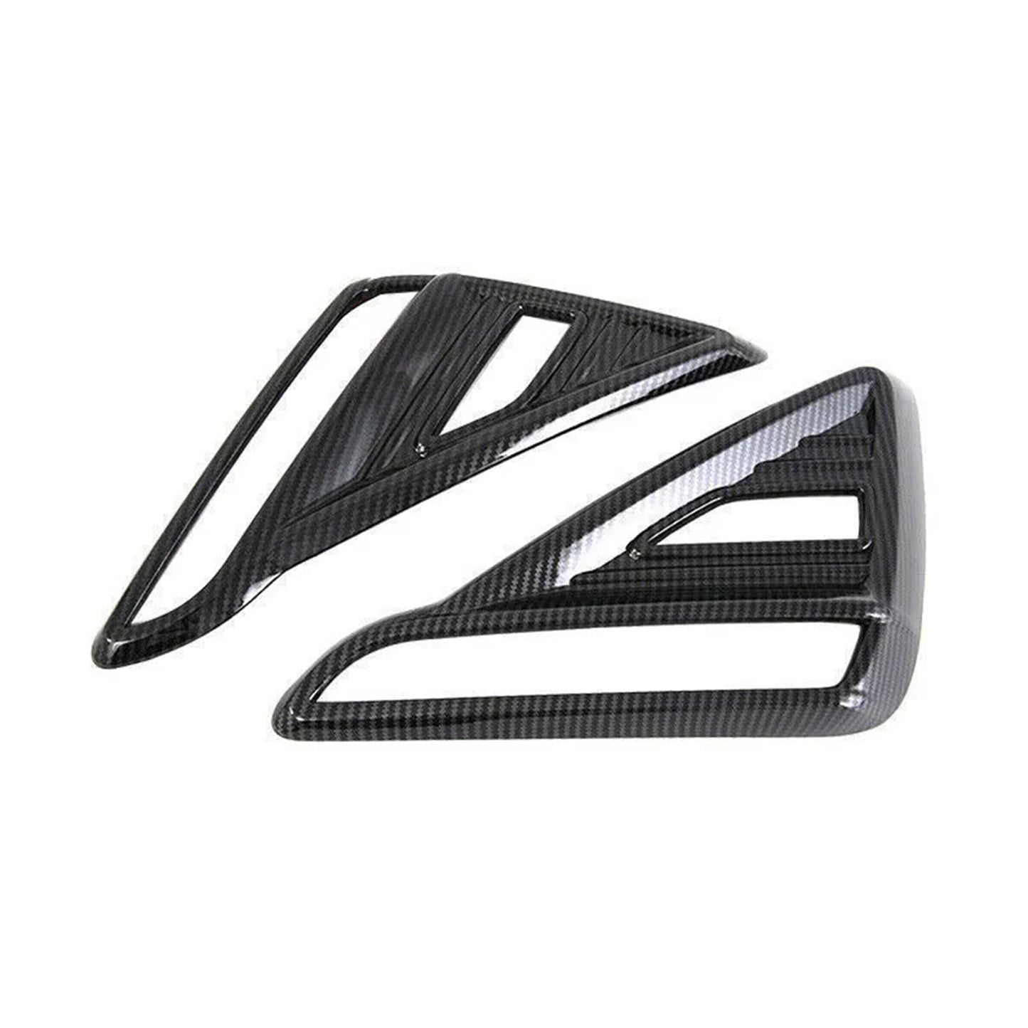 Carbon Fiber Rear Fog Light Mould Cover Trims for Kia Forte 2019-2021 Accessory