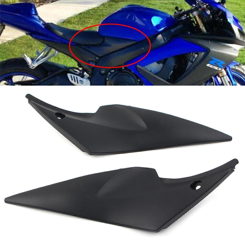 Tank Side Fairing Panel Gas Trim Cover Cowl for Suzuki GSXR600 750 2006-07 K6 cl