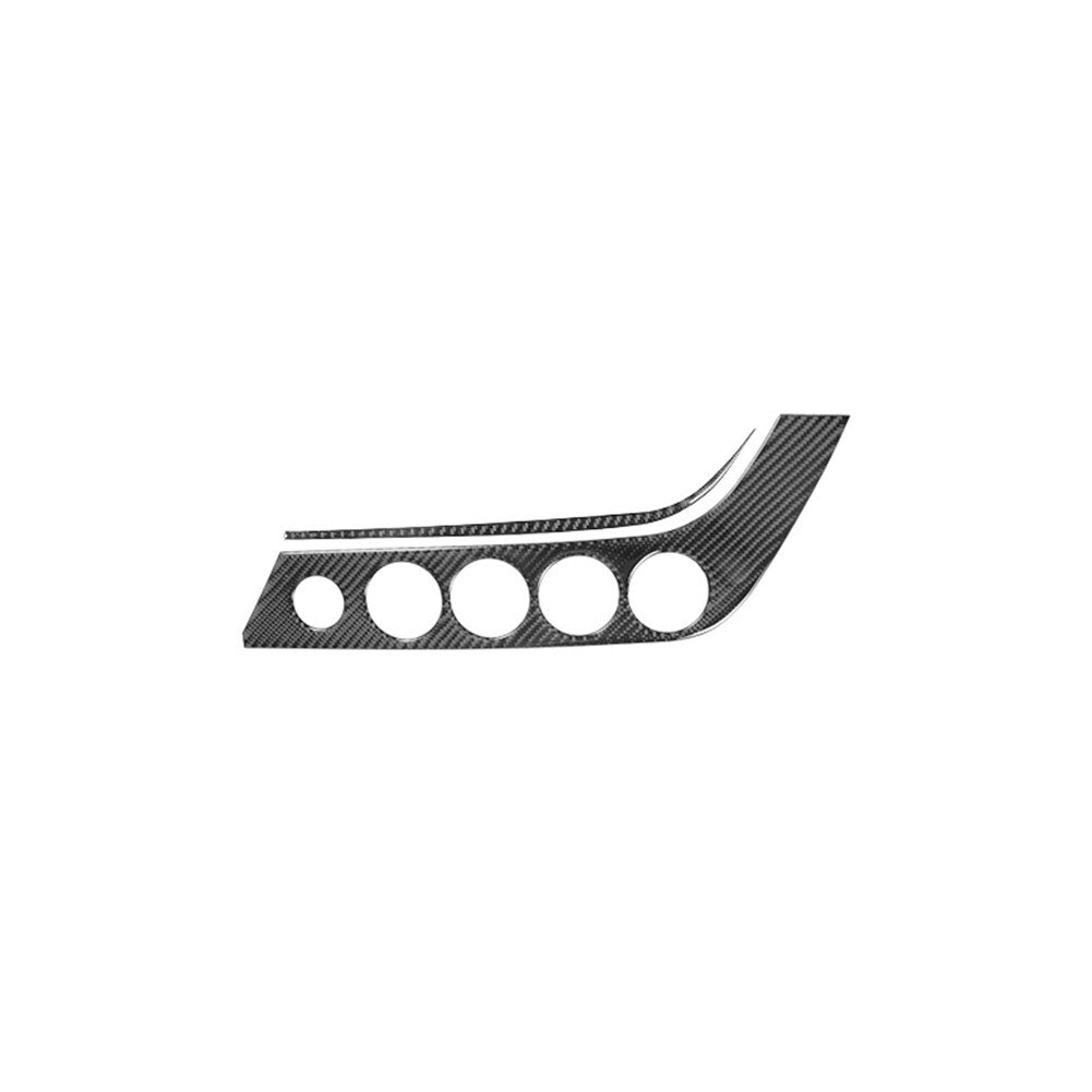 Carbon Fiber Car Front A/C Control Button Panel Cover for BMW Z4 E89 2009-2016