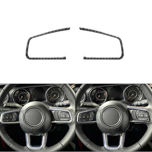 Carbon Fiber Steering Wheel Up Frame for Jeep for Wrangler Jl 2018+ Gladiator 2020+