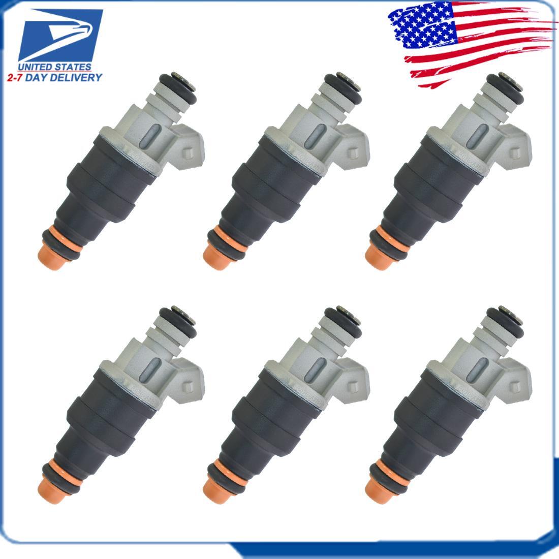 Set (6) Fuel injectors F03E-A2B for 92-94 for Ford Aerostar Ranger 3.0L V6 F03E-A2B