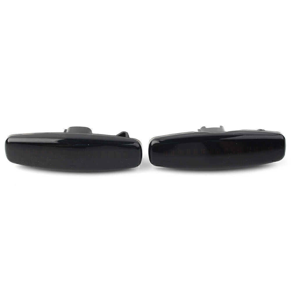 LED Sequential Side Marker Light Fit for Infiniti EX25 M35 Q60 Q70 QX50 Black