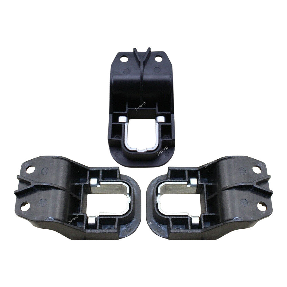 3X Headlight Repair Kit Fit for BMW for X5 E70 / X6 E71 2006-2013 63127195535 Black