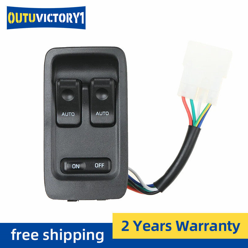 Front-drive, left-hand automatic main power window switch applicable to 1993-02 for Mazda RX-7 RX7 1.3