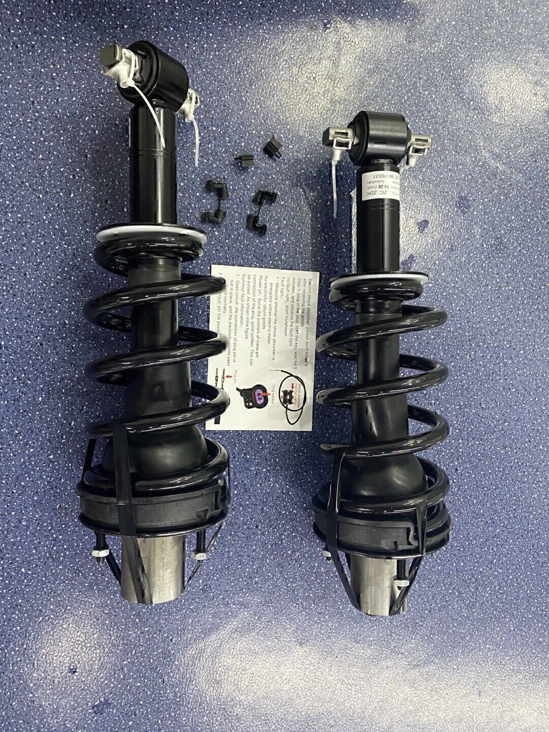 2x Front Shock Struts Assys Fit for Escalade Tahoe for GMC for Sierra Denali 1500 84176631