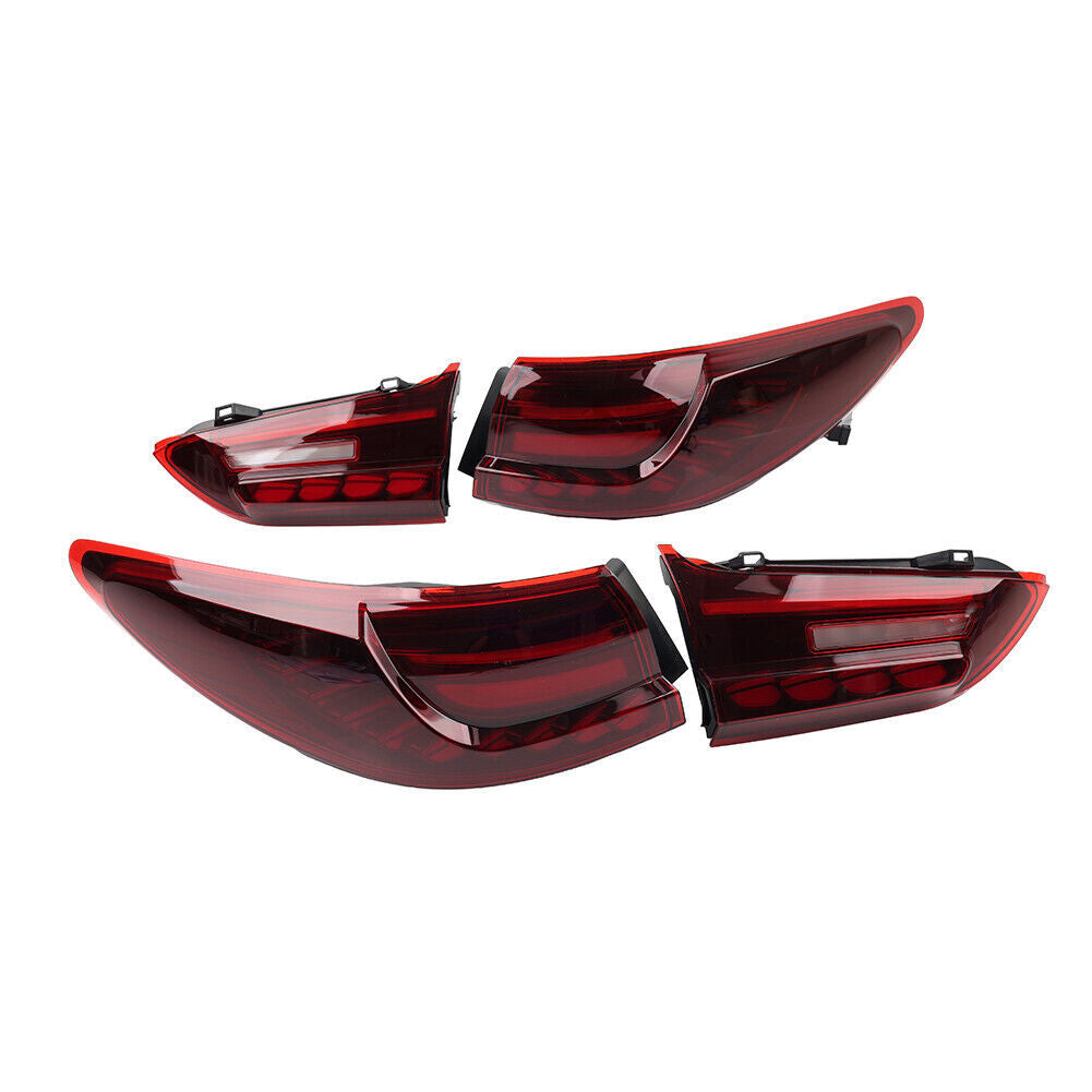 LED Dynamic Tail Light Rear Brake Stop Lamp for Mazda 6 2014-2019
