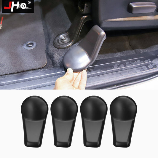 Anti-Dust for Seat Bracket Fixing Bolts Black Cover Trims Decor For 2014-2021 Tundra