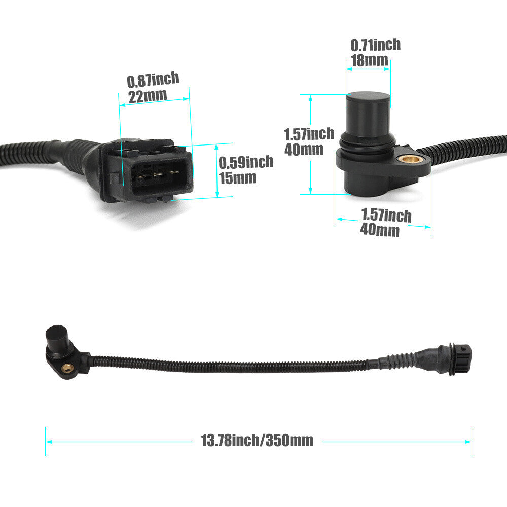 1X for Mini Cooper R50 52 CVT Transmission Rotational Speed Sensor 24357518732