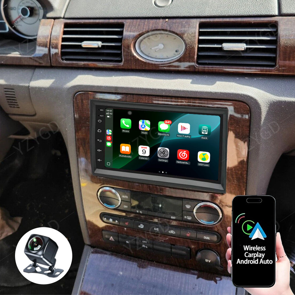 for Ford Five Hundred 2005-2007 Stereo Android Auto Carplay Car Radio GPS Screen