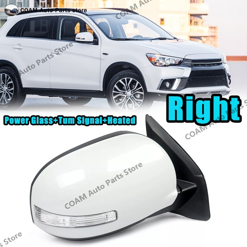 Rearview mirror turn signal 9 lines right applicable to for Mitsubishi Outlander Sport ASX 14-19