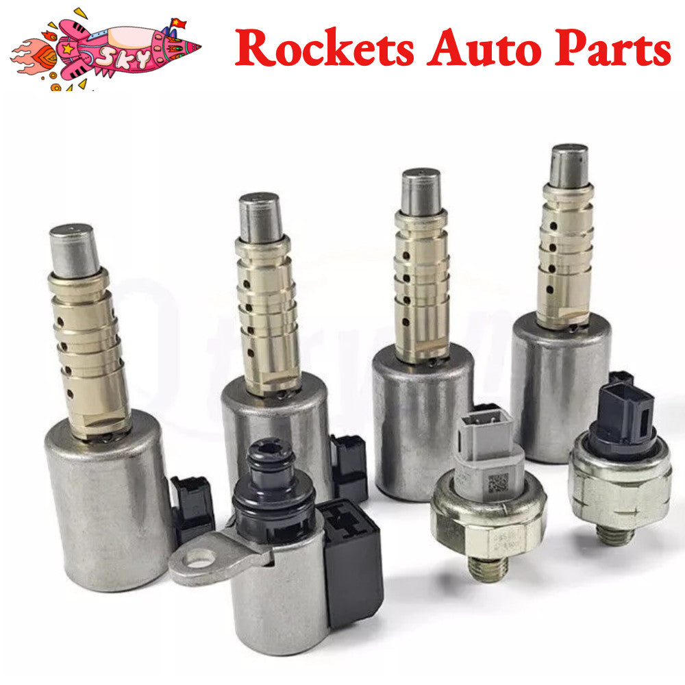 7pcs RE0F10D JF016E JF017E CVT8 Transmission Solenoid Pressure Sensor for Nissan