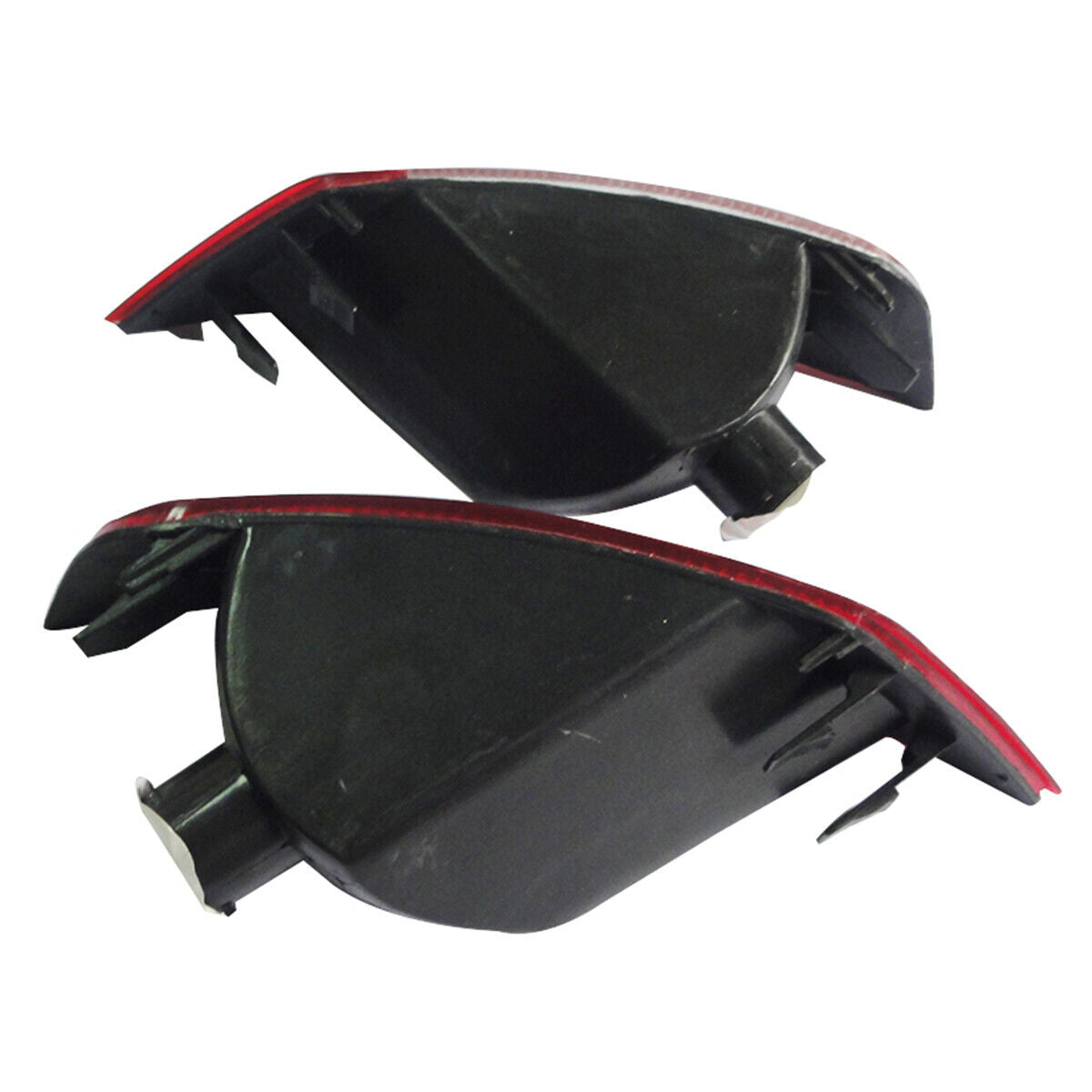 L+R Rear Bumper Reflector Lights Tail Lamp for Ford Focus 2009-2011 Hatchback