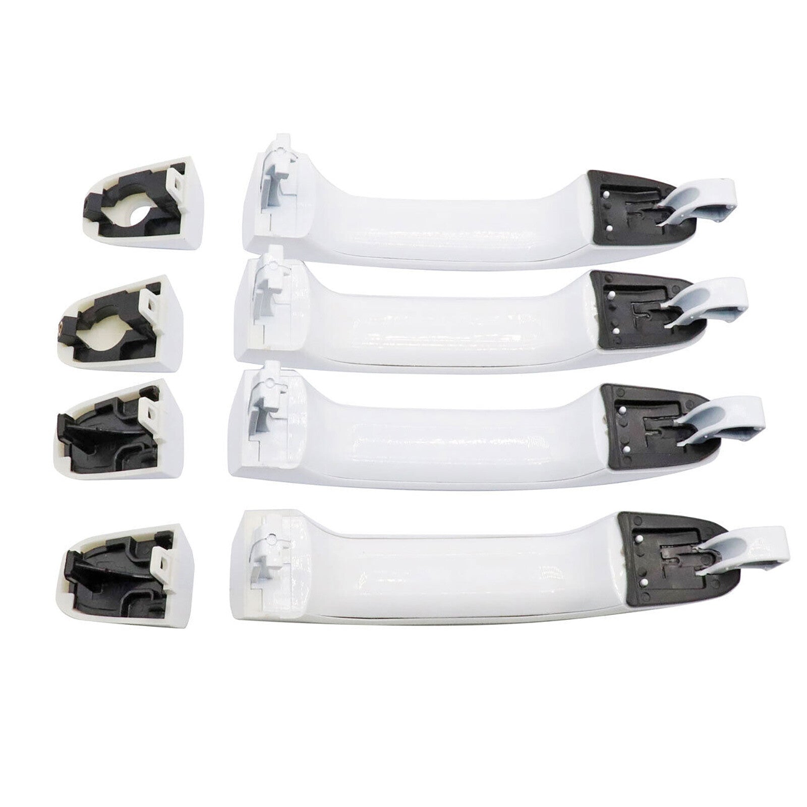 4x Olympic White Door Handles for GMC for Sierra 1500 Limited 2019 13583680