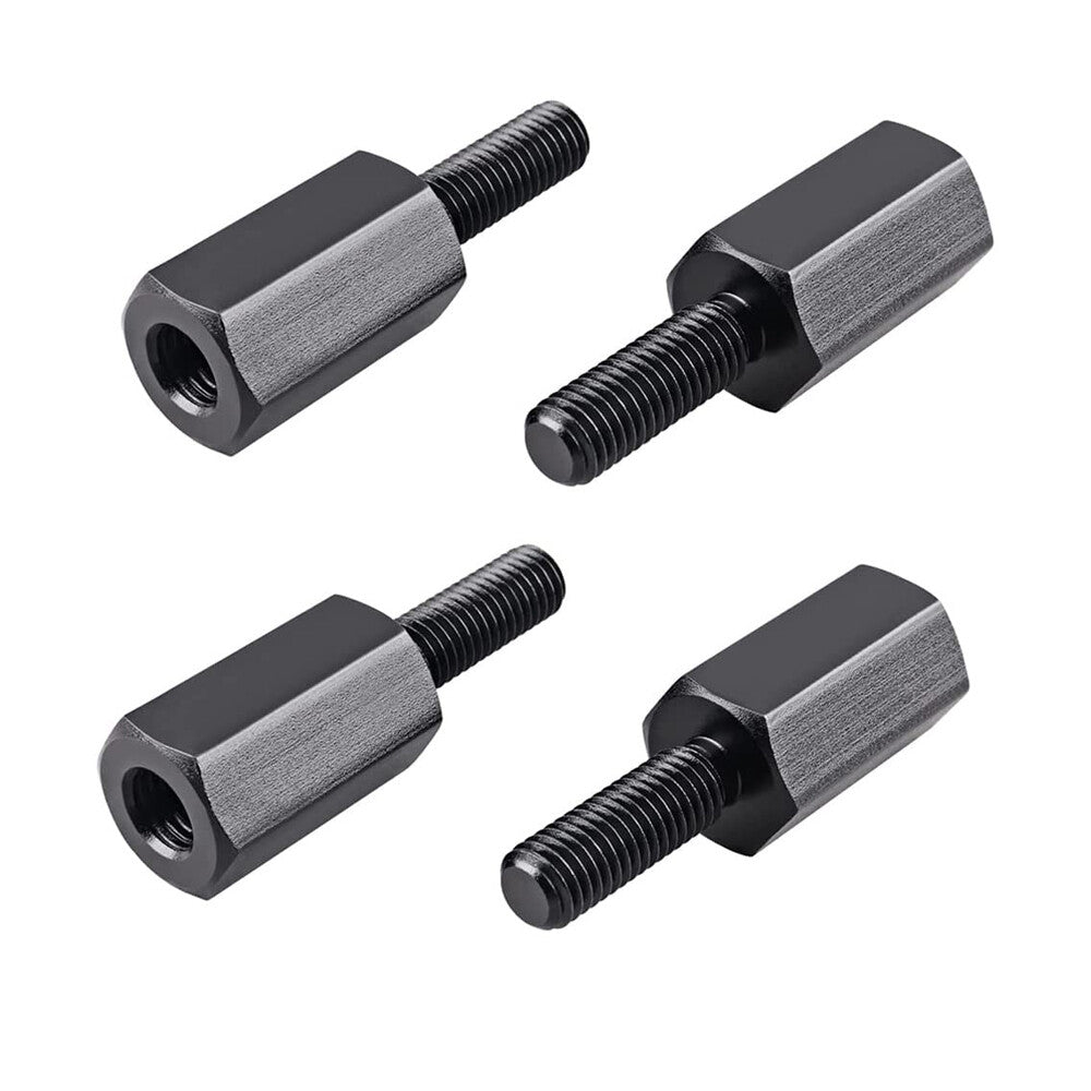 4 x Black for Seat Raise Upright Seating Position Lift Up for Can Am Maverick X3 UTV