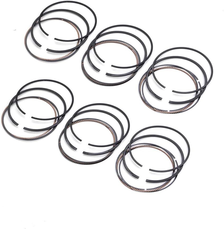 for Volvo S80 XC60 XC70 XC90 T6 B6324S B6324S5 6pcs Piston Rings Set STD 3.2L