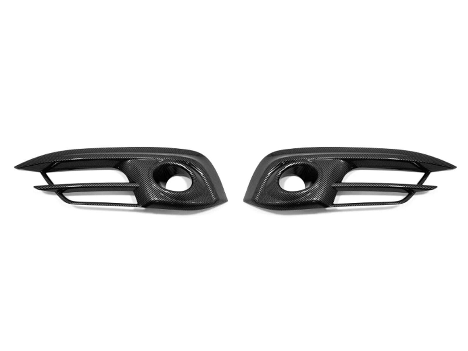 for Toyota for Civic Accessories ABS Carbon Front Fog Light Cover Trim 2016-2020