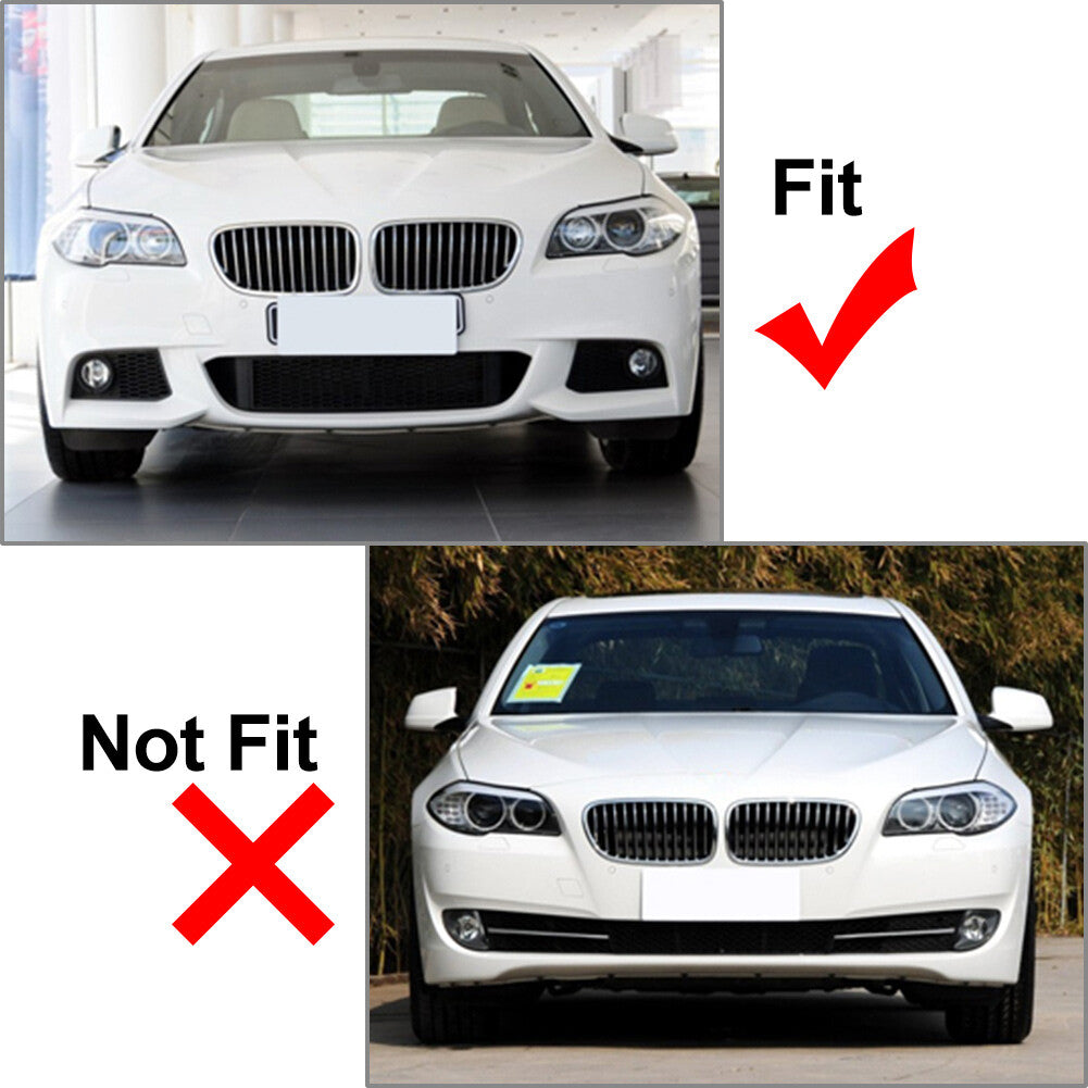 Front Bumper Spoiler Lip for BMW 5 Series F10 M Sport 2011-2016