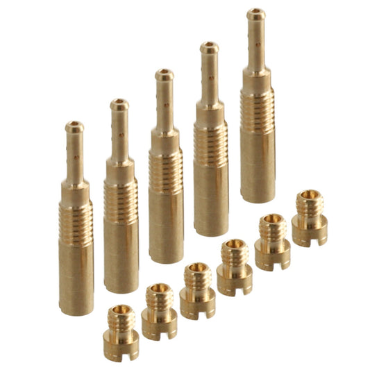 Durable molded clamps suitable for professional installation. No instructions provided.