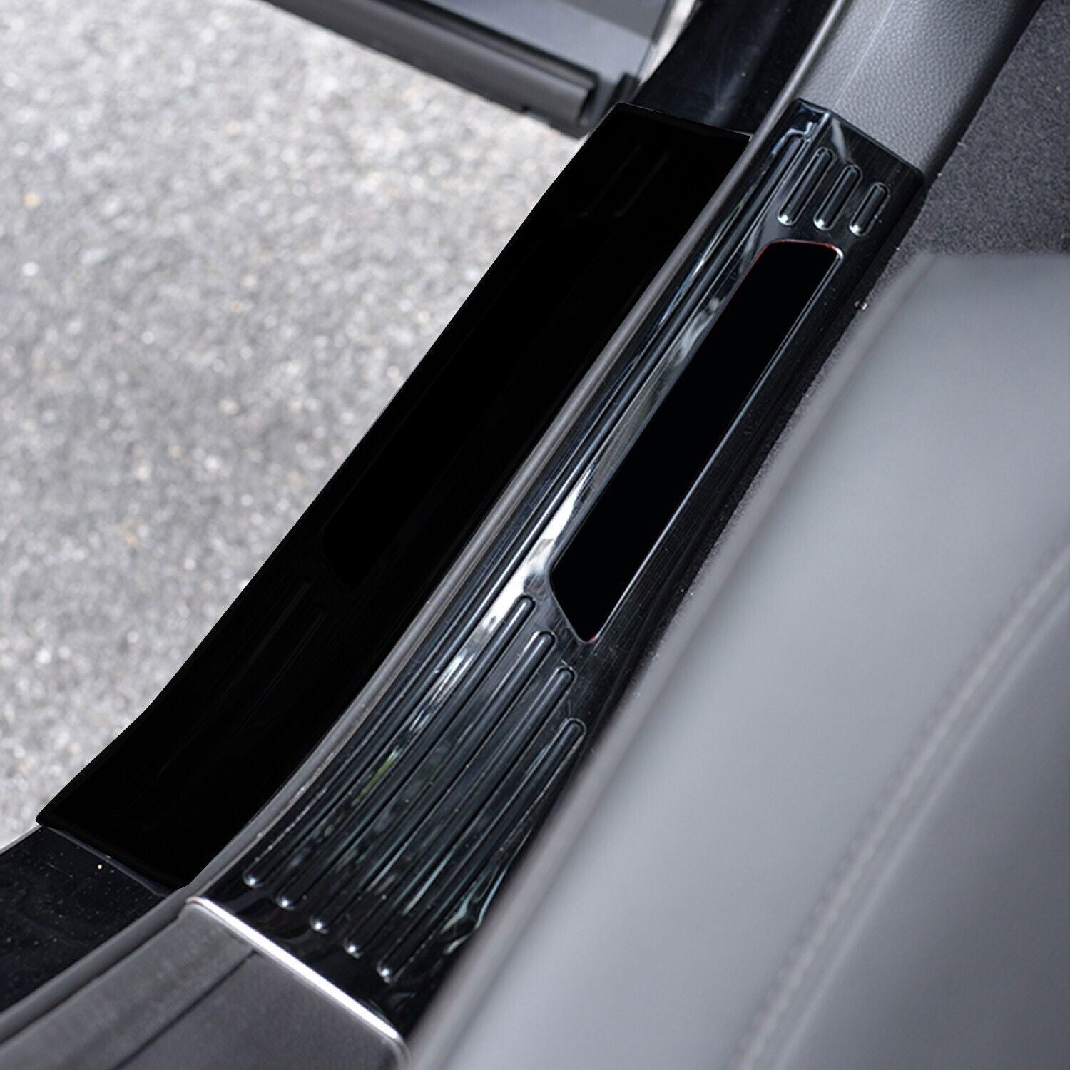 for Honda CR-V CRV 2023-2024 Black Inner Door Guard Sill Plate Covers Protector